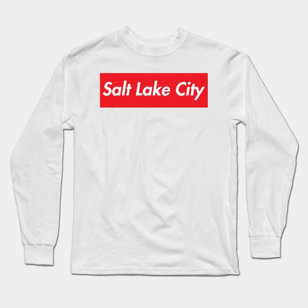 SALT LAKE CITY SUPER USA LOGO Long Sleeve T-Shirt by elsa-HD